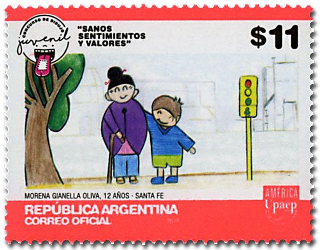 n° 3162 - Timbre ARGENTINE Poste