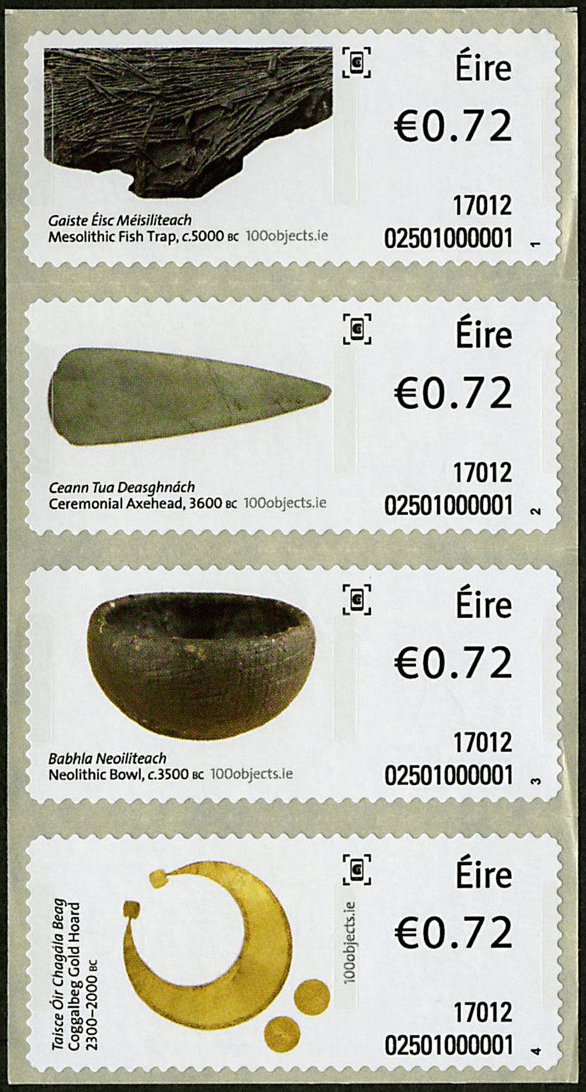 n° 83/86 - Timbre IRLANDE Timbres de distributeurs