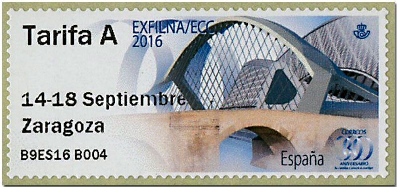 n° 133 - Timbre ESPAGNE Timbres de distributeurs