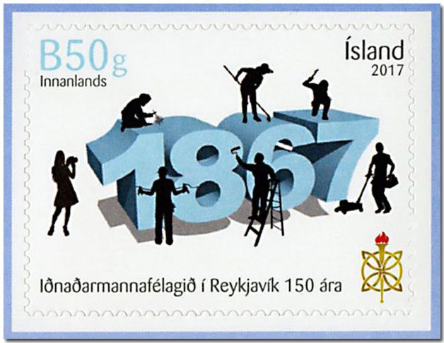 n° 1443 - Timbre ISLANDE Poste