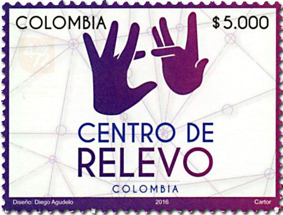 n° 1795 - Timbre COLOMBIE Poste