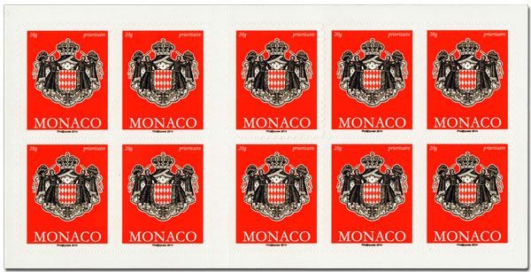 nr. 17 -  Stamp Monaco Booklet Panes