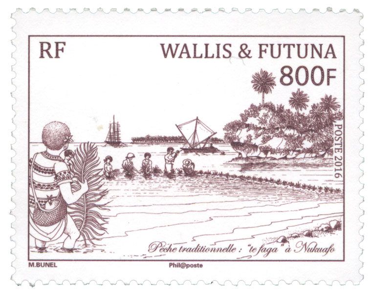 n° 854A - Timbre Wallis et Futuna Poste