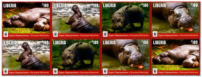 n° 5833/5836 - Timbre LIBERIA Poste