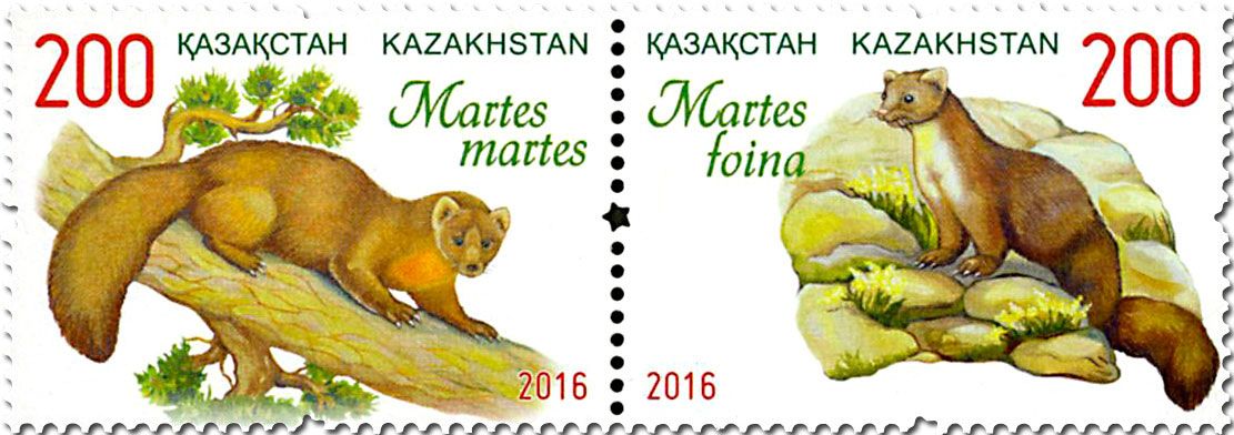 n° 776/777 - Timbre KAZAKHSTAN Poste