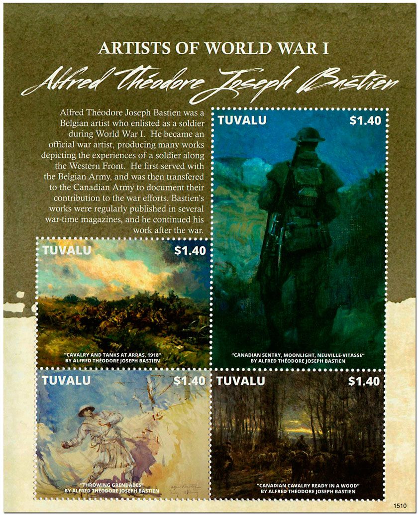 n° 1855/1858 - Timbre TUVALU Poste