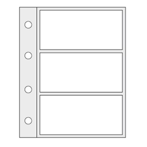 Feuilles avec intercalaires pour album BILLETS TOURISTIQUES - SAFE® (x5)