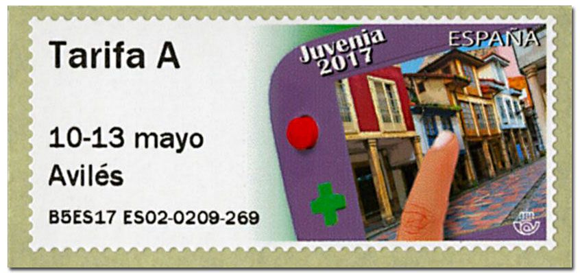 n° 138 - Timbre ESPAGNE Timbres de distributeurs