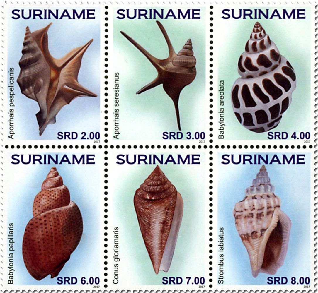 n° 2672/2673 - Timbre SURINAME Poste