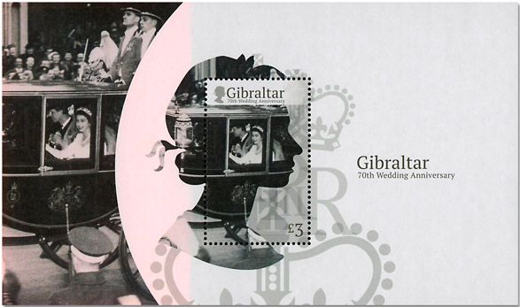 n° F1796 - Timbre GIBRALTAR Poste