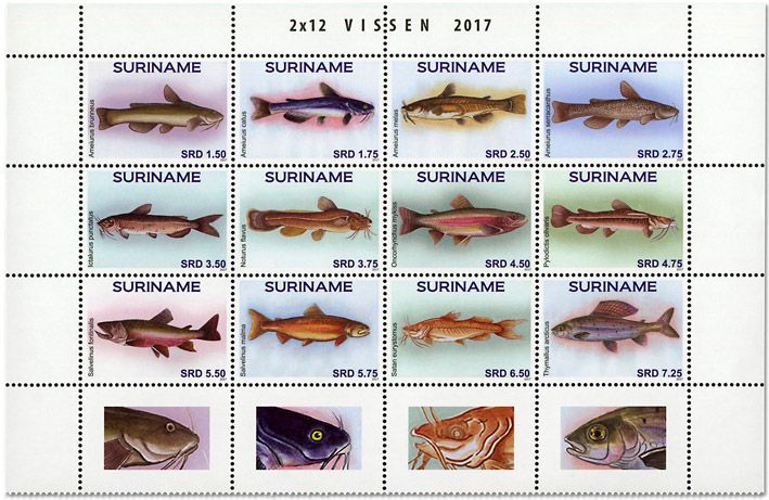 n° 2678/2689 - Timbre SURINAME Poste