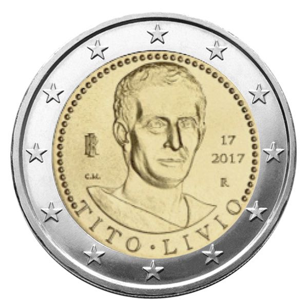 2 EURO COMMEMORATIVE 2017 : ITALIE (TITO LIVIO)