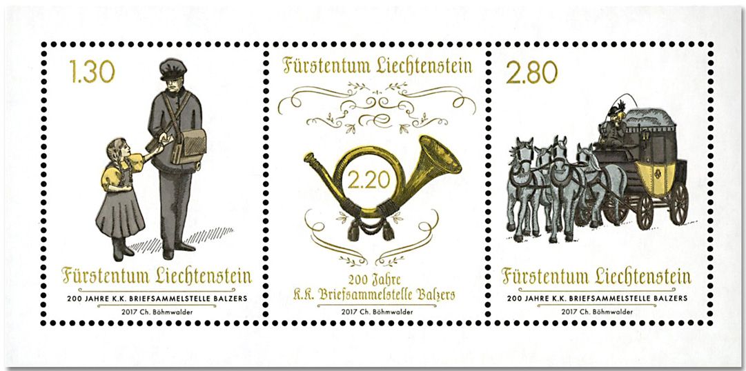 n° F1802 - Timbre LIECHTENSTEIN Poste