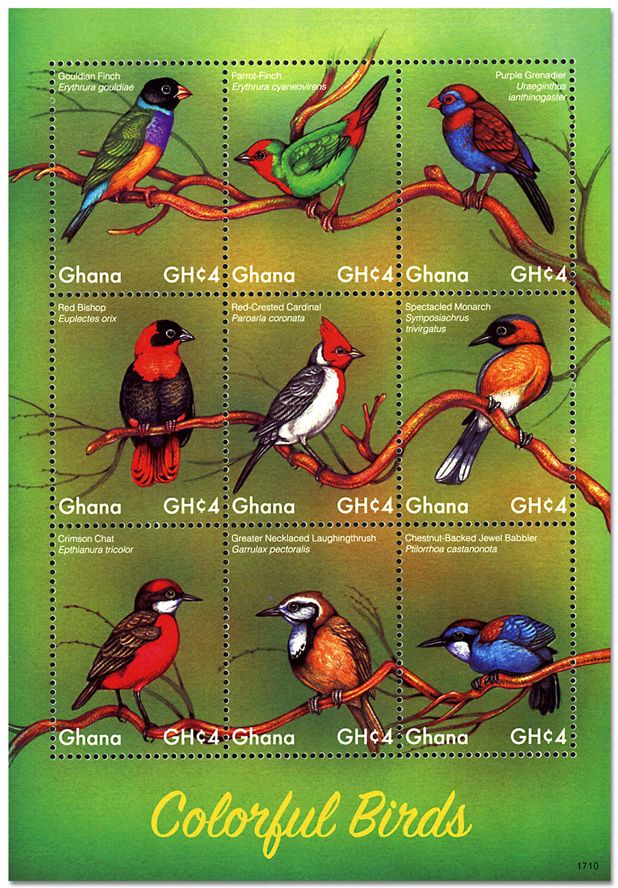 n° 3838/3846 - Timbre GHANA Poste