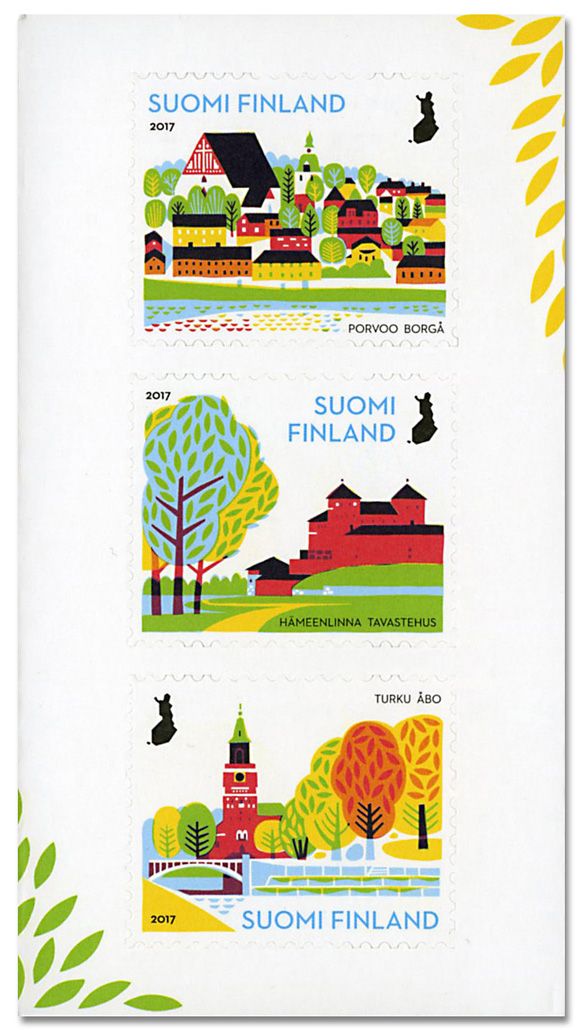 n° 2495/2497 - Timbre FINLANDE Poste