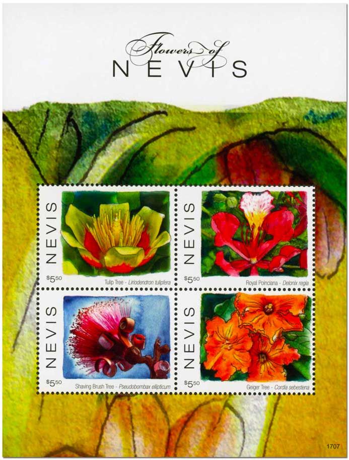 n° 2662/2665 - Timbre NEVIS Poste