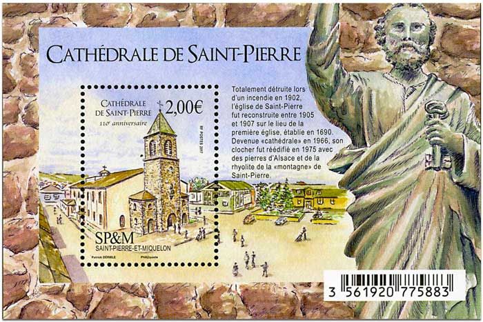 n° F1196 - Timbre Saint-Pierre et Miquelon Poste