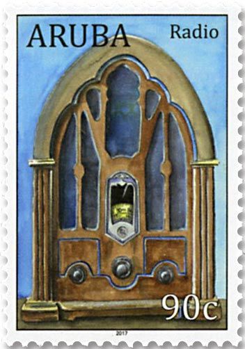 n°977 - Timbre ARUBA Poste