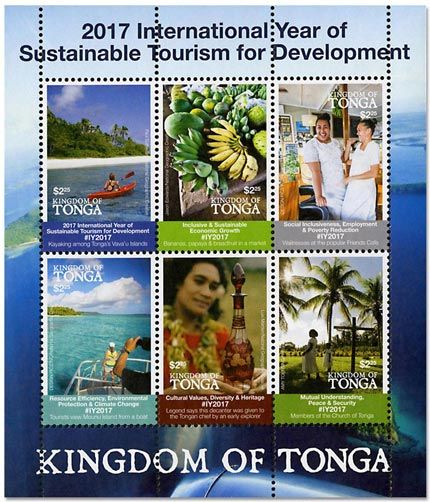 n°1497/1502 - Timbre TONGA Poste