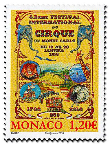 n° 3117 - Timbre Monaco Poste