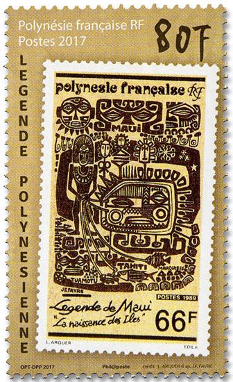 n° 1175 - Timbre Polynésie Poste