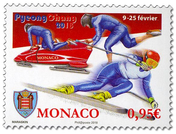 n° 3120 - Timbre Monaco Poste