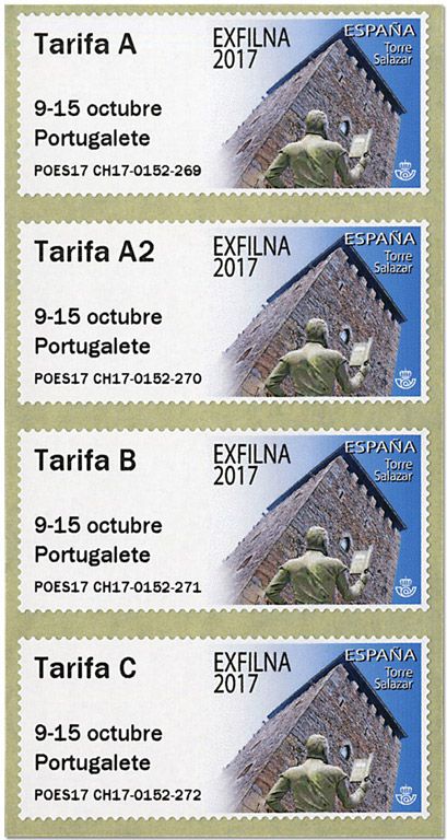 n° 143 - Timbre ESPAGNE Timbres de distributeurs