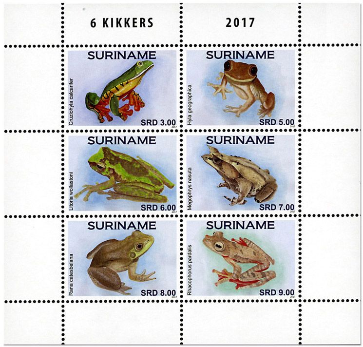 n° 2716/2721 - Timbre SURINAME Poste