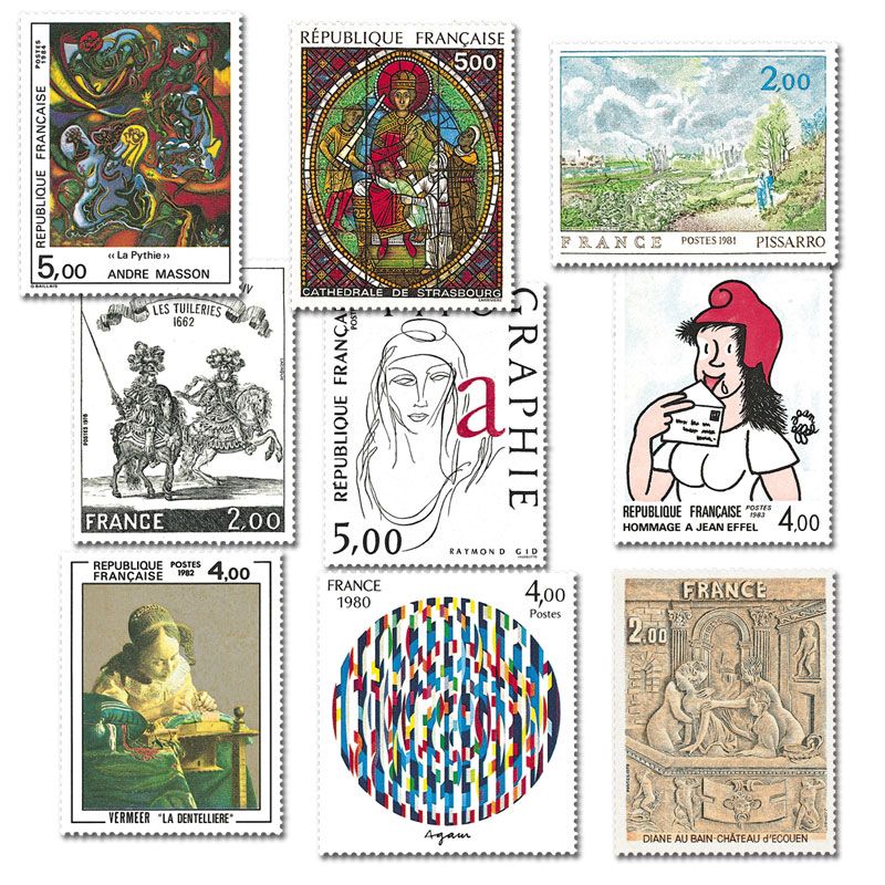 nr. 112 -  Stamp France Mail