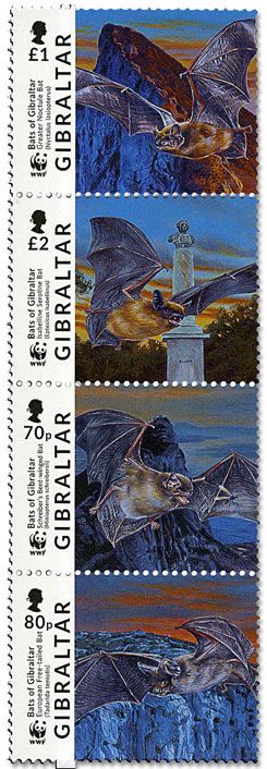 n° 1832/1835 - Timbre GIBRALTAR Poste