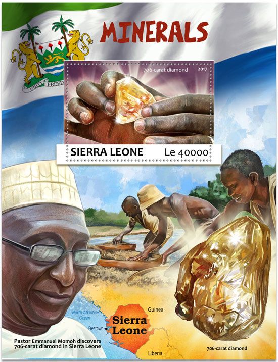 n° 1190 - Timbre SIERRA LEONE Blocs et feuillets