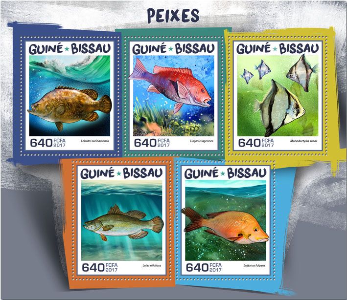 n° 7298/7302 - Timbre GUINÉE-BISSAU Poste