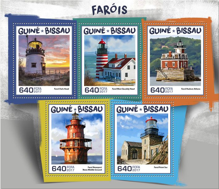 n° 7313/7317 - Timbre GUINÉE-BISSAU Poste