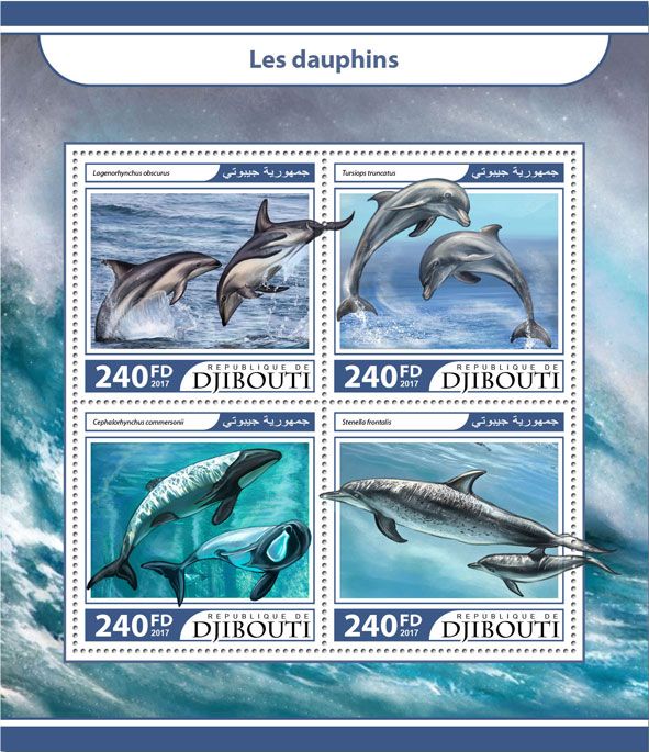 n° 1576/1579 - Timbre DJIBOUTI Poste