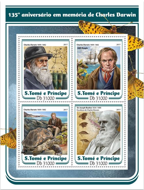 n° 5725/5728 - Timbre SAINT-THOMAS ET PRINCE Poste