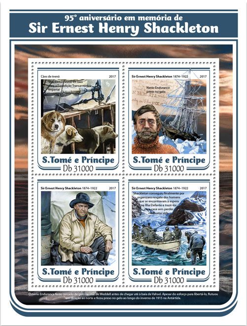 n° 5737/5740 - Timbre SAINT-THOMAS ET PRINCE Poste