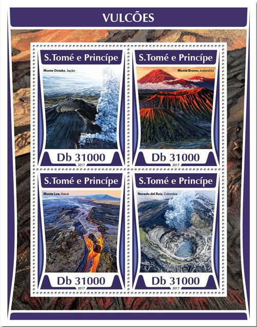 n° 5813/5816 - Timbre SAINT-THOMAS ET PRINCE Poste