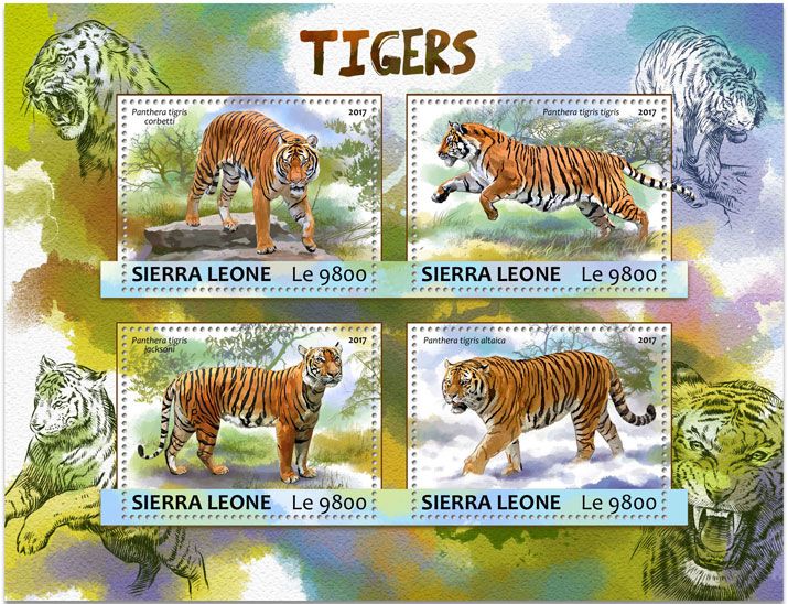 n° 6777/6780 - Timbre SIERRA LEONE Poste