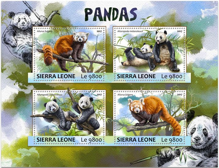 n° 6821/6824 - Timbre SIERRA LEONE Poste