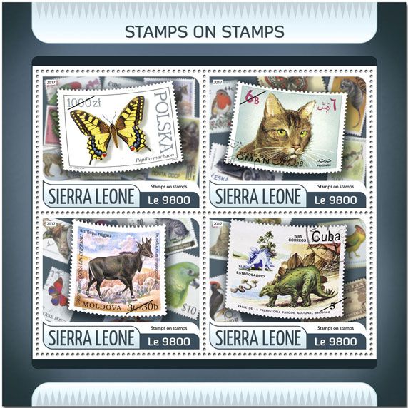 n° 7017/7020 - Timbre SIERRA LEONE Poste