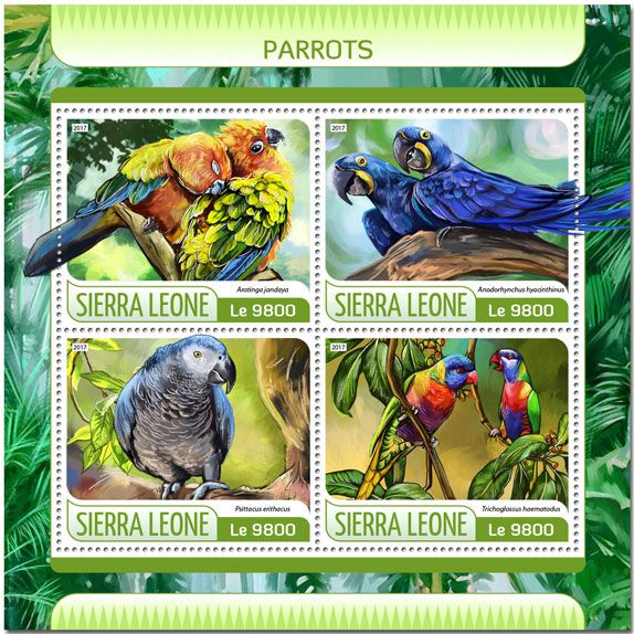 n° 7057/7060 - Timbre SIERRA LEONE Poste