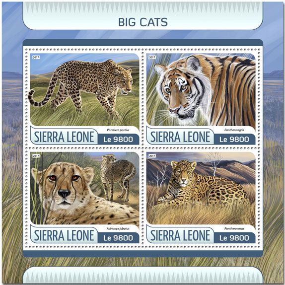 n° 7061/7064 - Timbre SIERRA LEONE Poste