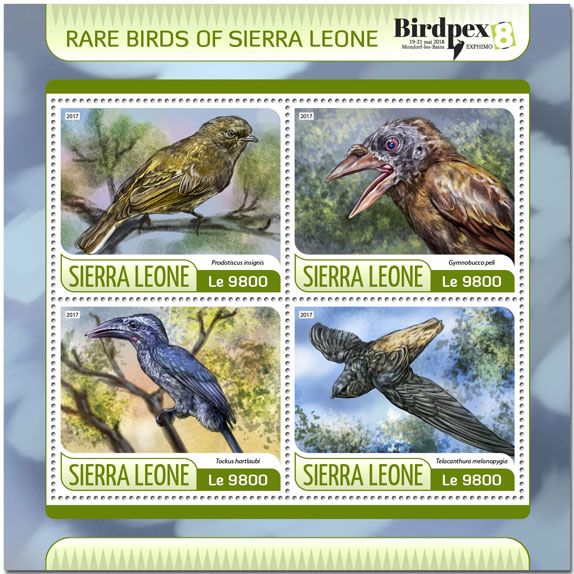 n° 7089/7092 - Timbre SIERRA LEONE Poste