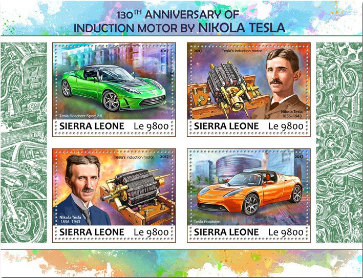 n° 7117/7120 - Timbre SIERRA LEONE Poste