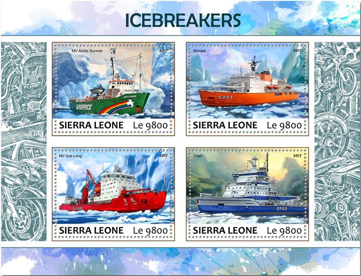 n° 7141/7144 - Timbre SIERRA LEONE Poste