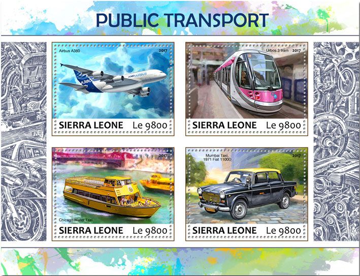 n° 7145/7148 - Timbre SIERRA LEONE Poste