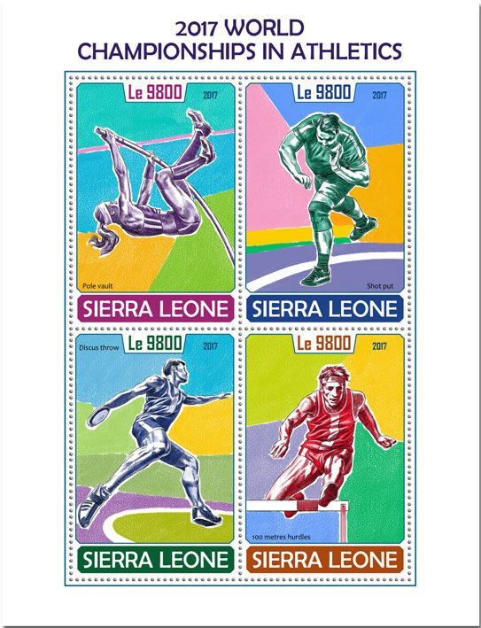 n° 7389/7392 - Timbre SIERRA LEONE Poste