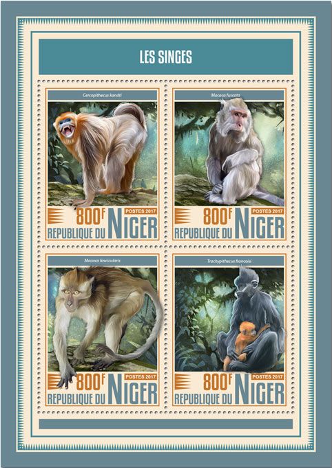 n° 4303/4306 - Timbre NIGER Poste