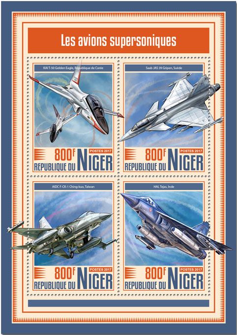 n° 4319/4322 - Timbre NIGER Poste