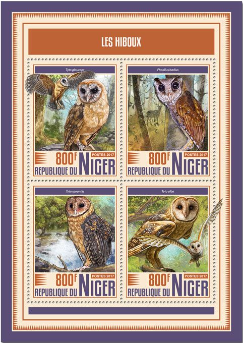 n° 4371/4374 - Timbre NIGER Poste